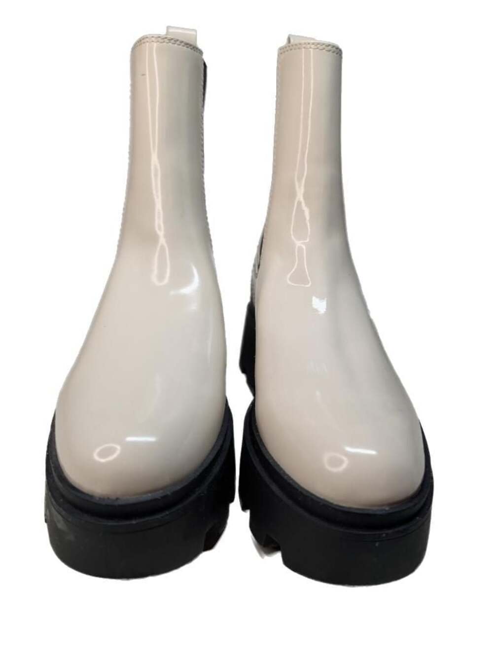 Open Edit Ediris-PU Chelsea Platform Boots Size 8M